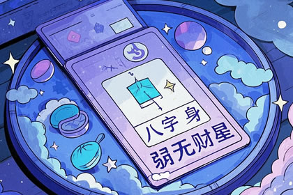 八字身弱无财星的男人有福气吗？