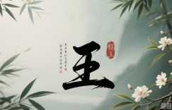 王姓男孩如何取阳刚大气的名字？