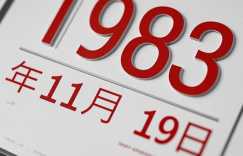 1983年11月19日农历五行八字什么命？