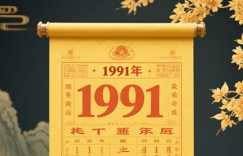 1991年4月4日的八字运程如何？