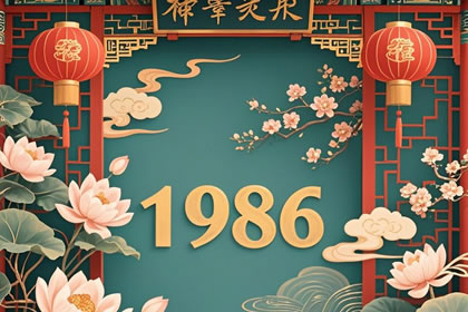 1986年8月27日农历五行八字命格如何