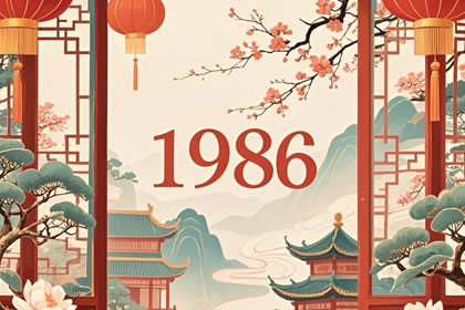 1986年腊月初二出生的人的生辰八字详解？