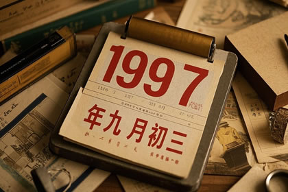 1997年九月初三的八字是好命吗？