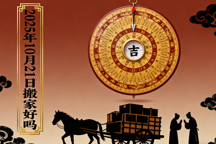 2025年10月21日搬家好吗 今天是搬家是吉利日子吗