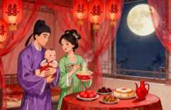 满月酒能在女方家摆吗?