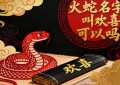 火蛇名字叫欢喜可以吗