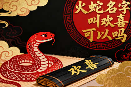 火蛇名字叫欢喜可以吗