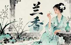 2025年出生的女宝宝取名兰香好不好